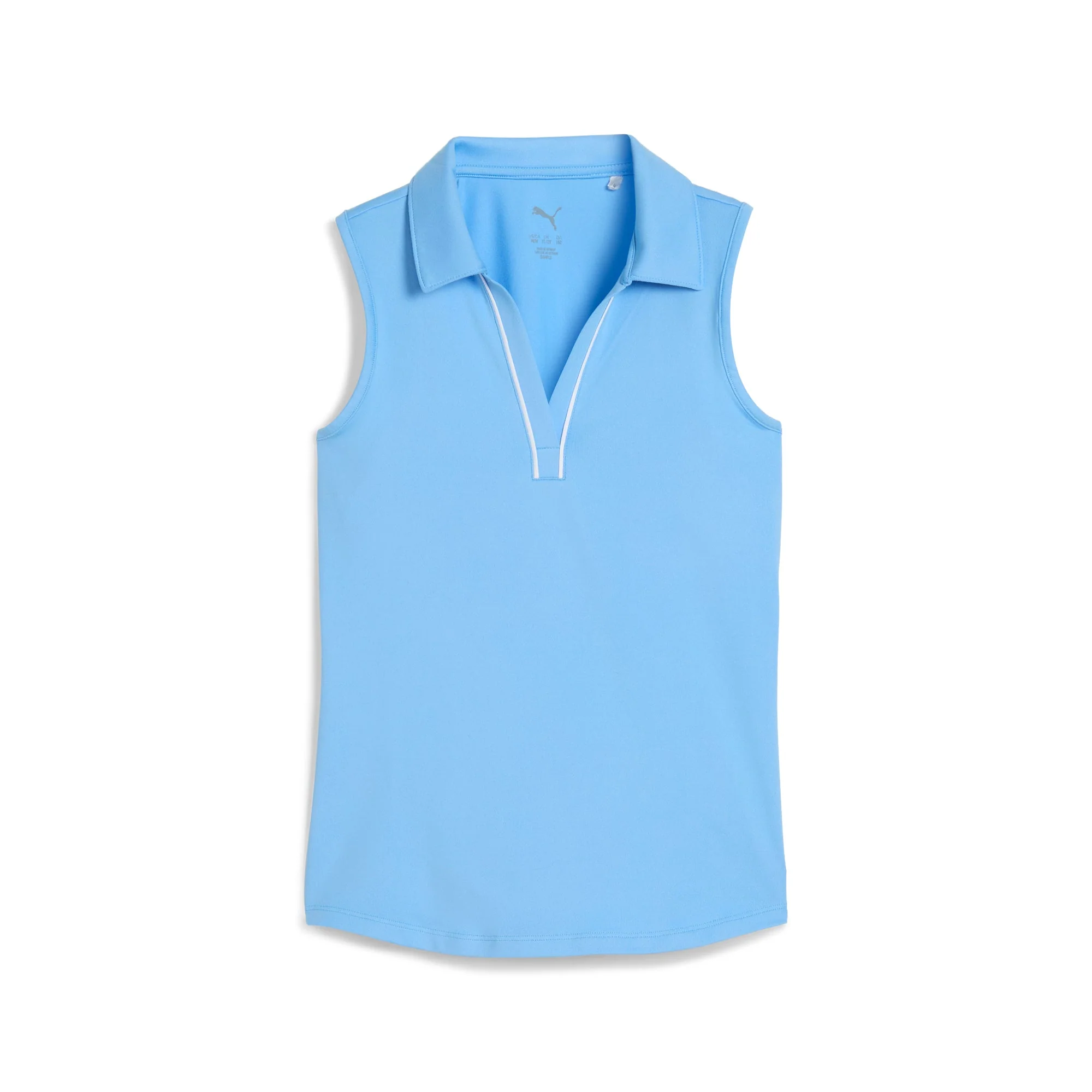 Girl's CLOUDSPUN Piped Sleeveless Golf Polo - Image 11