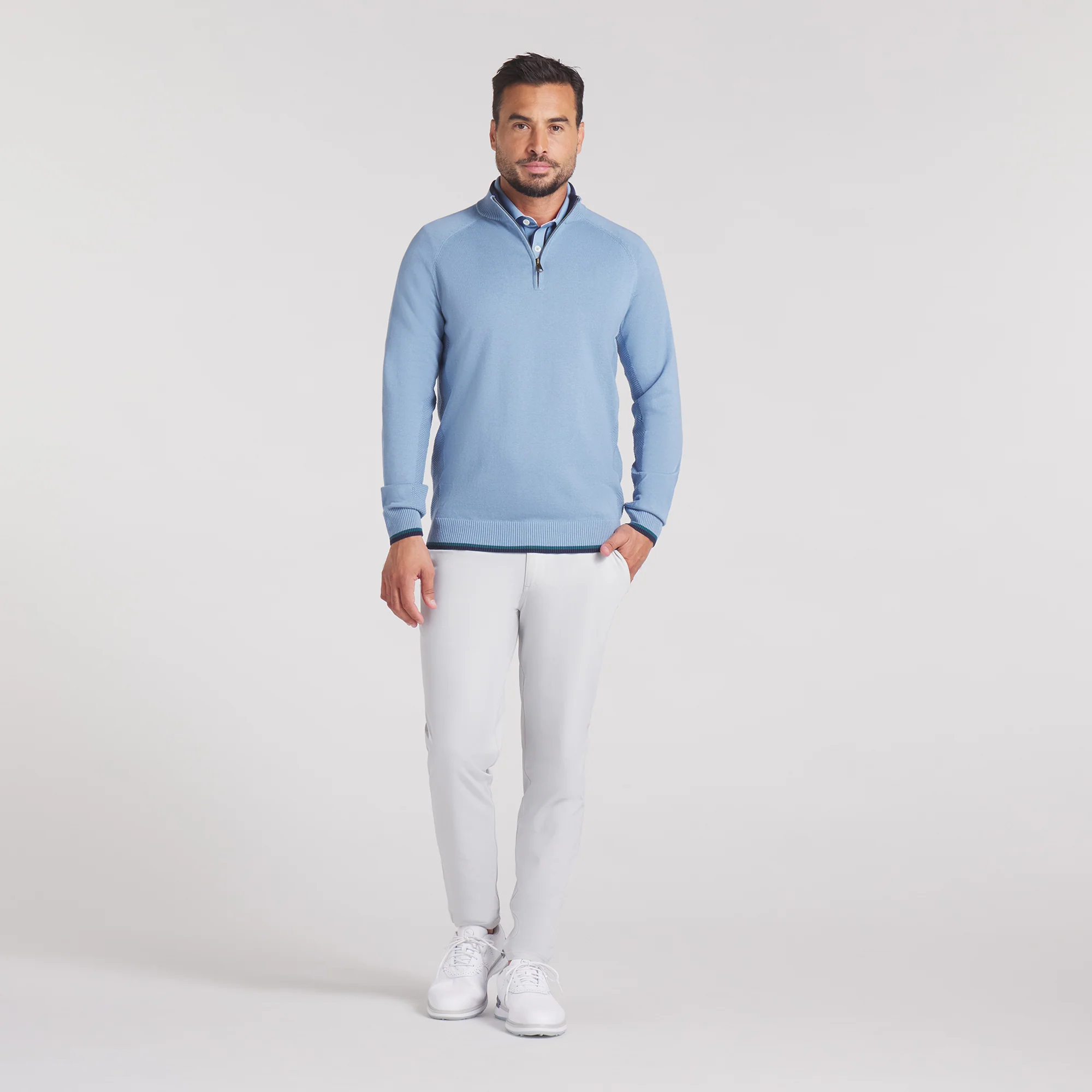 AP Knit Golf 1/4 Zip - Image 15