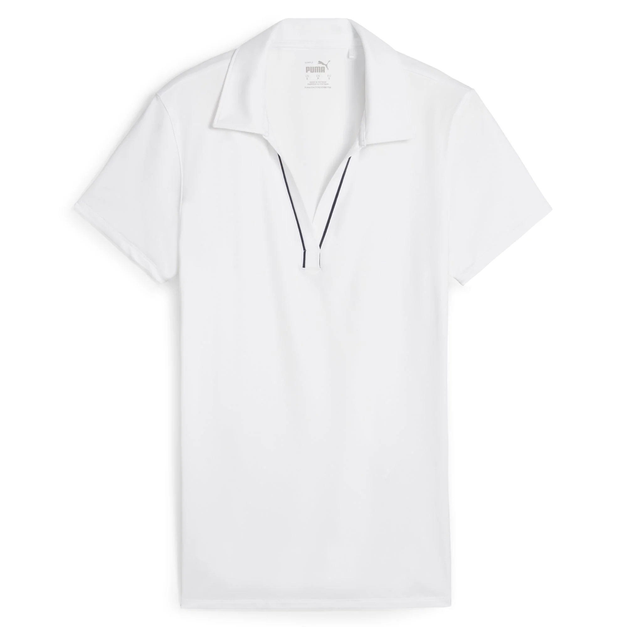 Women's CLOUDSPUN Piped Golf Polo - Image 5