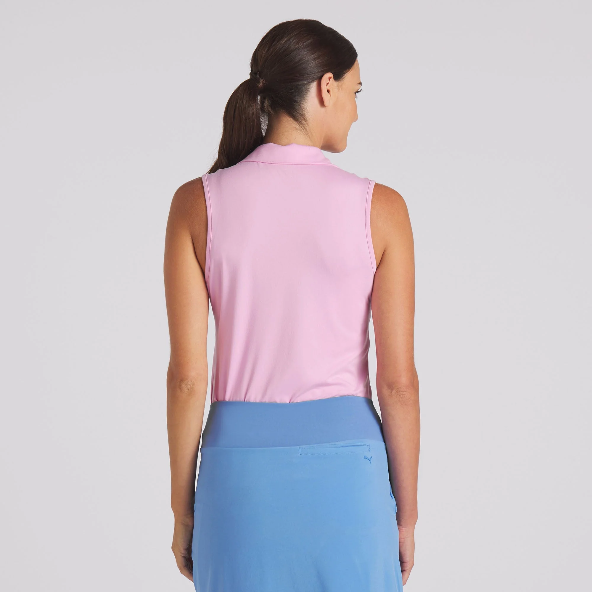 Women's CLOUDSPUN Piped Sleeveless Golf Polo - Image 16