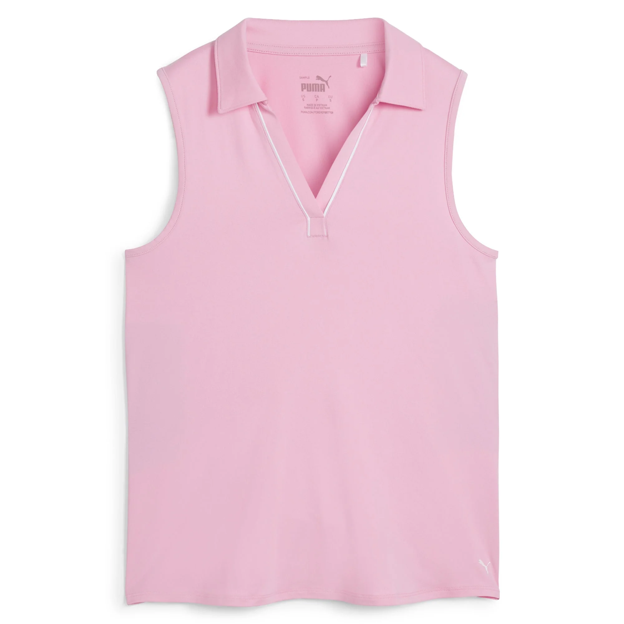 Women's CLOUDSPUN Piped Sleeveless Golf Polo - Image 19