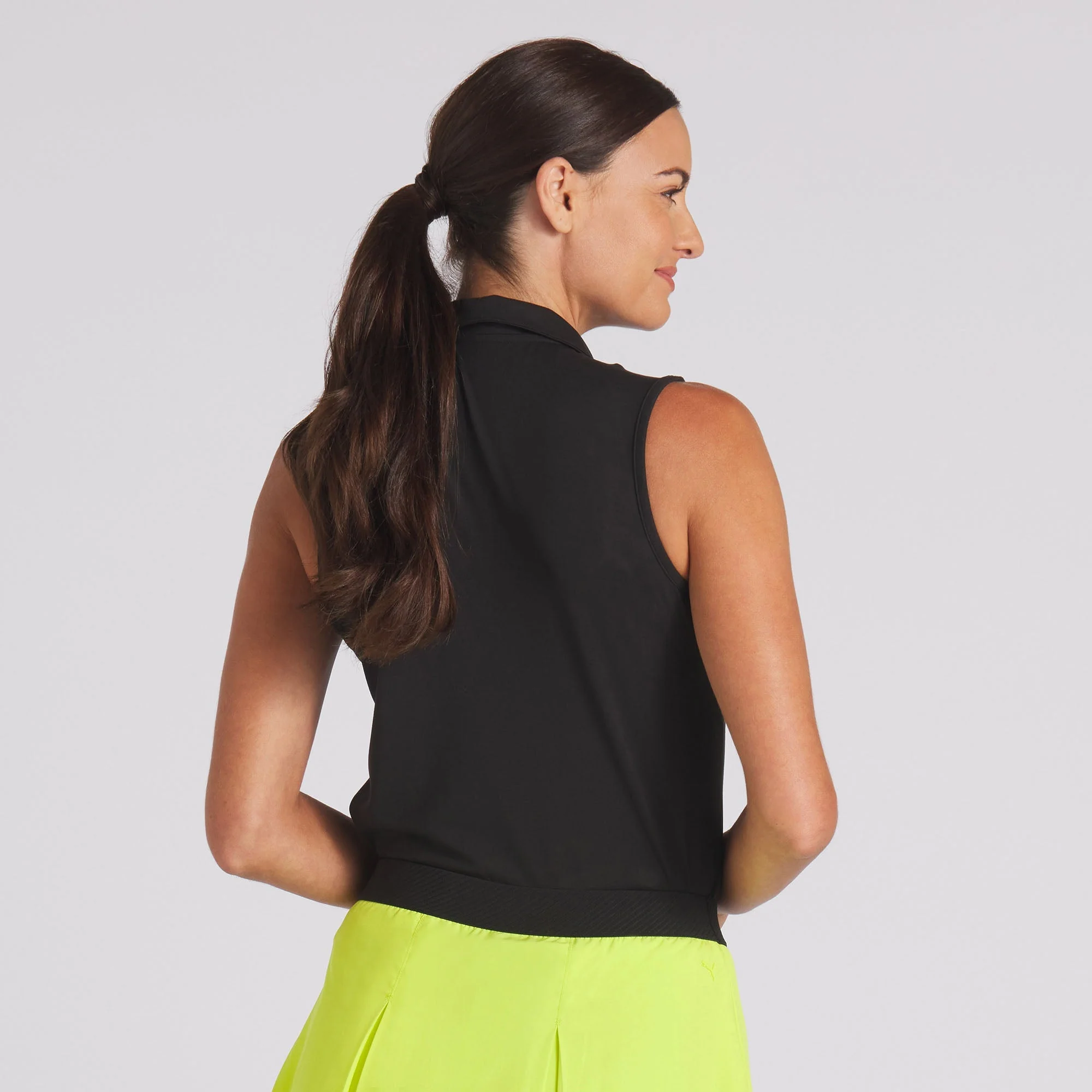 Women's CLOUDSPUN Piped Sleeveless Golf Polo - Image 24