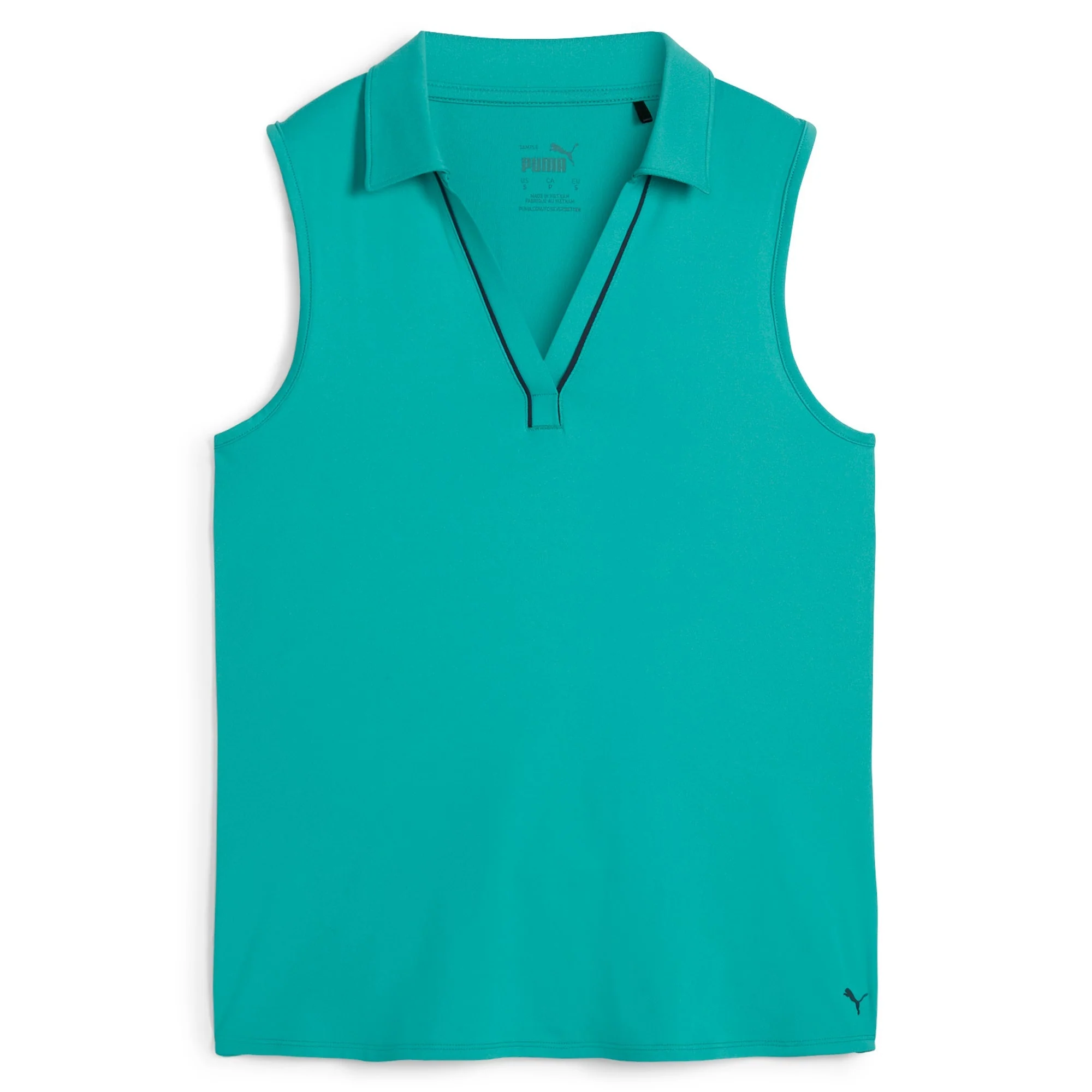 Women's CLOUDSPUN Piped Sleeveless Golf Polo - Image 39