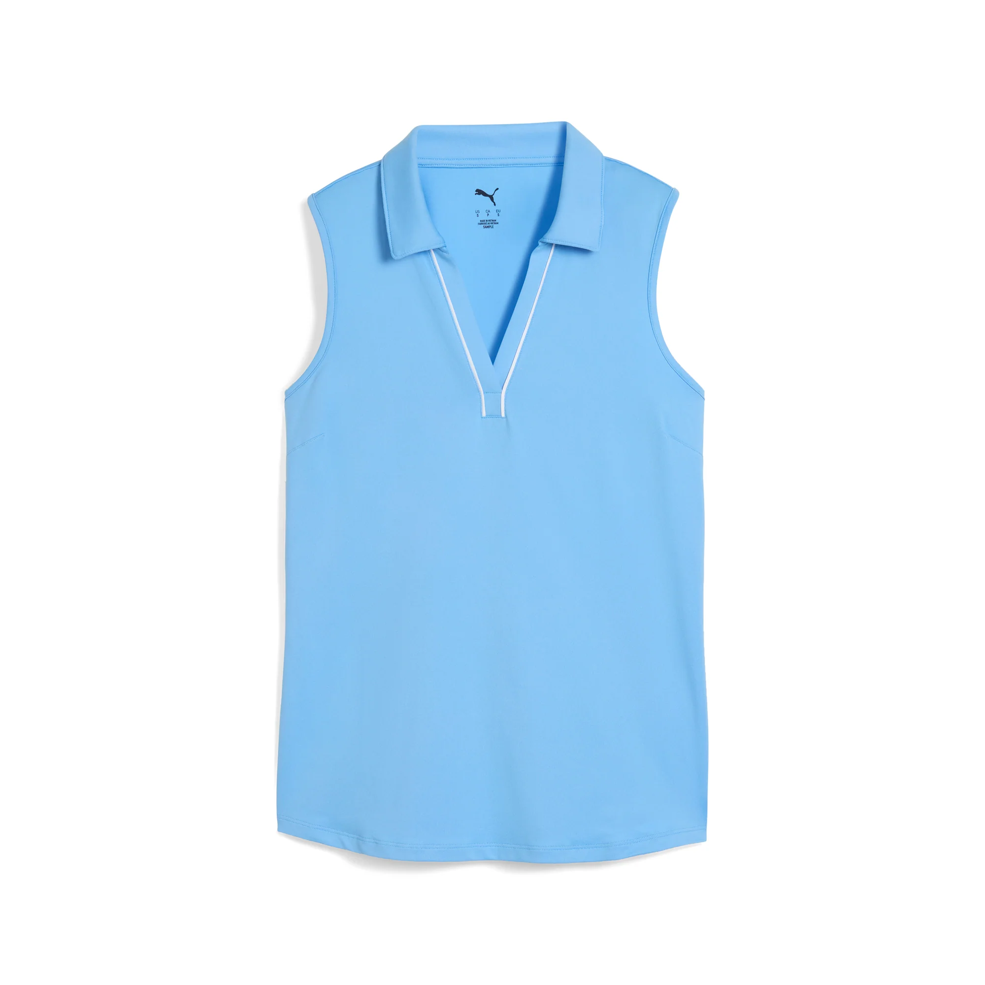 Women's CLOUDSPUN Piped Sleeveless Golf Polo - Image 45