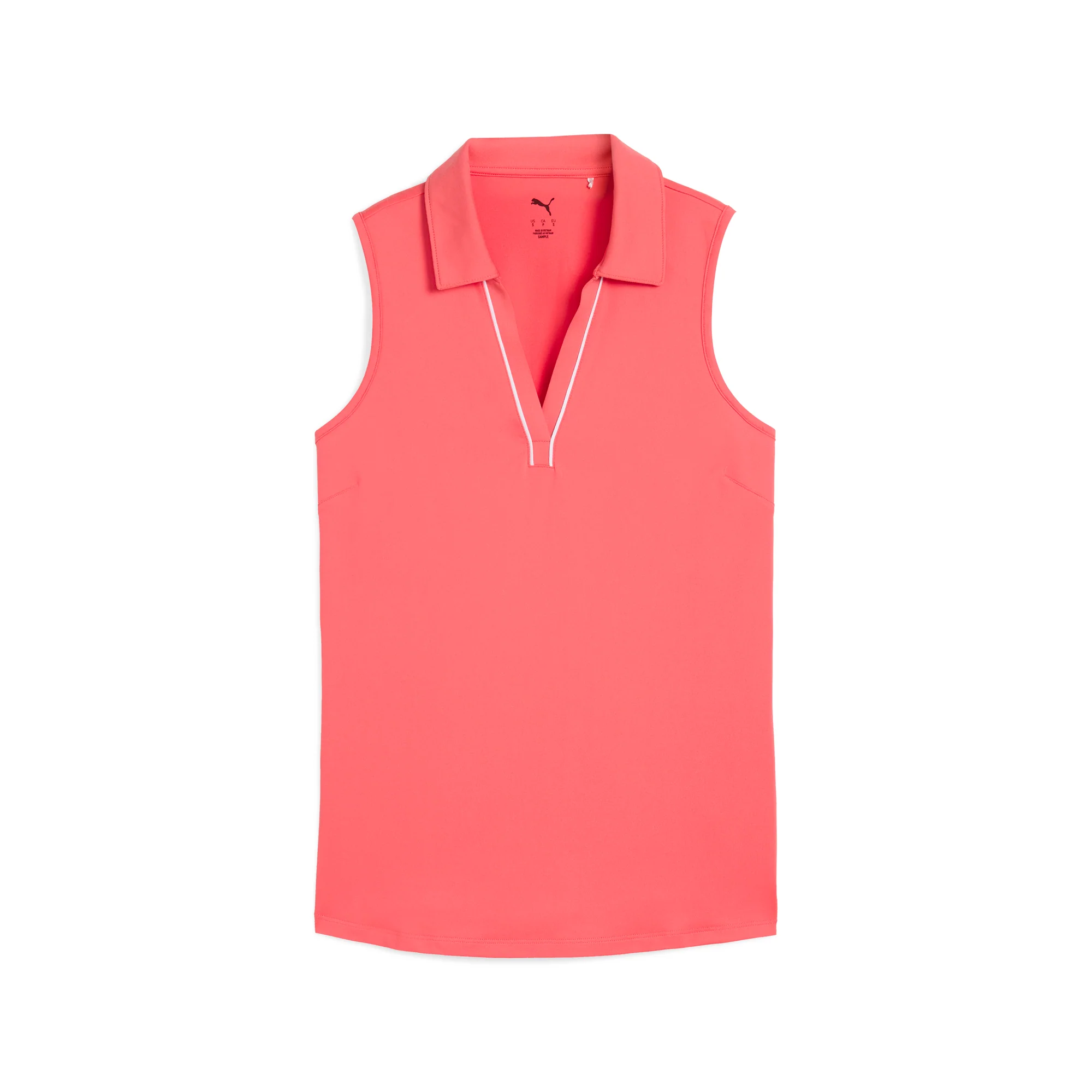 Women's CLOUDSPUN Piped Sleeveless Golf Polo - Image 51