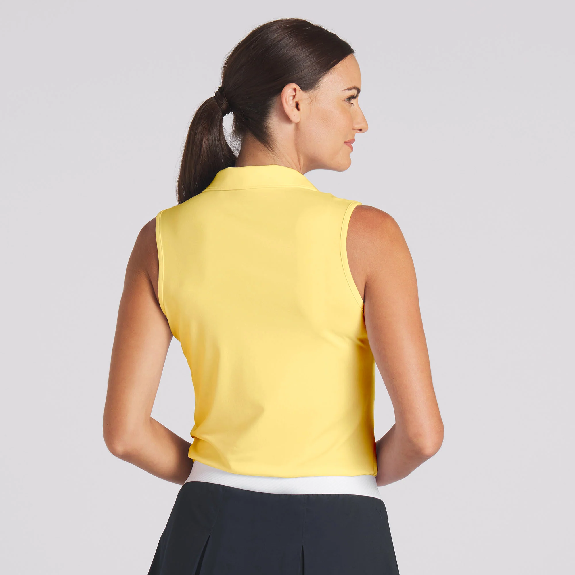 Women's CLOUDSPUN Piped Sleeveless Golf Polo - Image 54