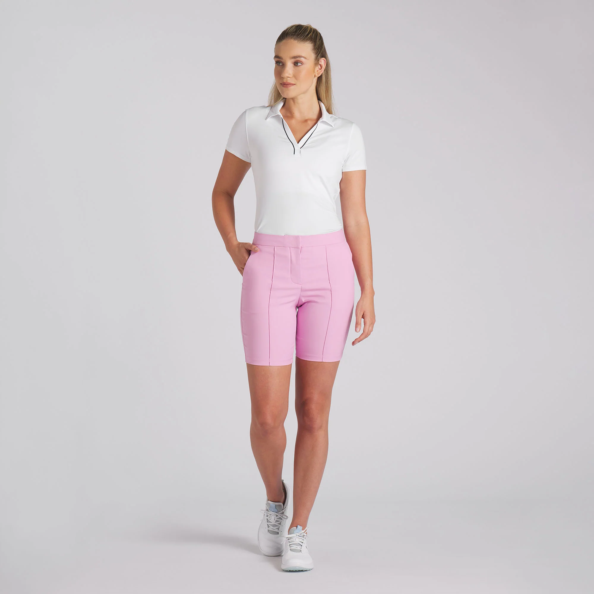 Women's Costa 8.5" Golf Shorts - Image 12
