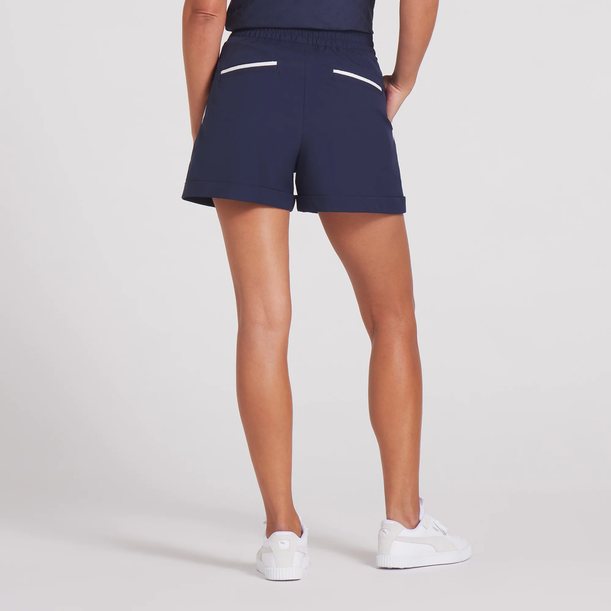 Women's AP Solid Golf Shorts - Image 7
